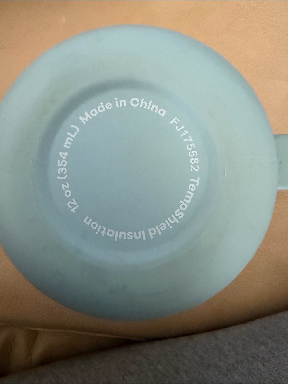 Hydro Flask Powder Blue Insulated Mug with Handle - Picture 2 of 5